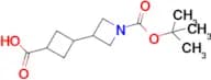 3-{1-[(tert-butoxy)carbonyl]azetidin-3-yl}cyclobutane-1-carboxylic acid