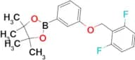1,3,2-Dioxaborolane, 2-[3-[(2,6-difluorophenyl)methoxy]phenyl]-4,4,5,5-tetramethyl-