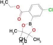 Ethyl 4-chloro-2-(4,4,5,5-tetramethyl-1,3,2-dioxaborolan-2-yl)benzoate