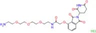 Thalidomide-O-amido-PEG3-C2-NH2 hydrochloride