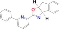 (3aR,8aS)-2-(6-Phenylpyridin-2-yl)-3a,8a-dihydro-8H-indeno[1,2-d]oxazole