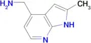 (2-Methyl-1H-pyrrolo[2,3-b]pyridin-4-yl)methanamine