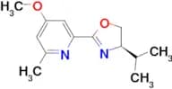 (R)-4-Isopropyl-2-(4-methoxy-6-methylpyridin-2-yl)-4,5-dihydrooxazole
