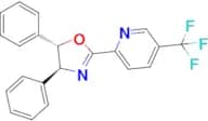 (4S,5S)-4,5-Diphenyl-2-(5-(trifluoromethyl)pyridin-2-yl)-4,5-dihydrooxazole