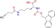 (S)-2-((((9H-Fluoren-9-yl)methoxy)carbonyl)amino)-6-(pent-4-ynamido)hexanoic acid