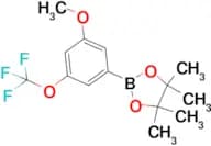 2-(3-Methoxy-5-(trifluoromethoxy)phenyl)-4,4,5,5-tetramethyl-1,3,2-dioxaborolane