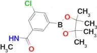 3-Chloro-N-methyl-5-(4,4,5,5-tetramethyl-1,3,2-dioxaborolan-2-yl)benzamide