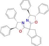 (4S,4’S,5S,5’S)-2,2′-(2,3-Dihydro-1H-indene-2,2-diyl)bis(4,5-diphenyl-4,5-dihydrooxazole)