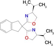 (4S,4’S)-2,2′-(2,3-Dihydro-1H-indene-2,2-diyl)bis(4-isopropyl-4,5-dihydrooxazole)