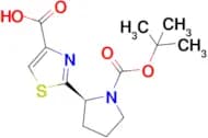 2-[(2S)-1-[(1,1-diMethylethoxy)carbonyl]2-pyrrolidinyl]-4-thiazolecarboxylic acid