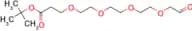 tert-Butyl 1-oxo-3,6,9,12-tetraoxapentadecan-15-oate