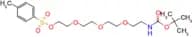 2,2-Dimethyl-4-oxo-3,8,11,14-tetraoxa-5-azahexadecan-16-yl 4-methylbenzenesulfonate