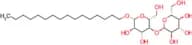 (2R,3R,4S,5S,6R)-2-(((2R,3S,4R,5R,6R)-6-(Hexadecyloxy)-4,5-dihydroxy-2-(hydroxymethyl)tetrahydro-2…