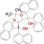 ((4S,5S)-2,2-Dimethyl-1,3-dioxolane-4,5-diyl)bis(di(naphthalen-1-yl)methanol)