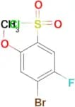 4-Bromo-5-fluoro-2-methoxybenzene-1-sulfonyl chloride