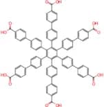 3”,4”,5”,6”-Tetrakis(4′-carboxy[1,1′-biphenyl]-4-yl)[1,1′:4′,1”:2”,1”’:4”’,1””-quinquephenyl]-4,4”…
