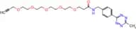 N-(4-(6-Methyl-1,2,4,5-tetrazin-3-yl)benzyl)-4,7,10,13,16-pentaoxanonadec-18-ynamide