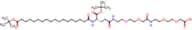 (S)-22-(tert-Butoxycarbonyl)-43,43-dimethyl-10,19,24,41-tetraoxo-3,6,12,15,42-pentaoxa-9,18,23-tri…