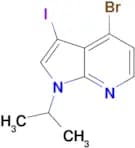 4-Bromo-3-iodo-1-isopropyl-1H-pyrrolo[2,3-b]pyridine
