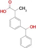 2-(3-(Hydroxy(phenyl)methyl)phenyl)propanoic acid