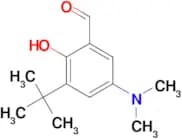 3-(tert-Butyl)-5-(dimethylamino)-2-hydroxybenzaldehyde