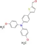 5-(4-(Bis(4-methoxyphenyl)amino)phenyl)thiophene-2-carbaldehyde