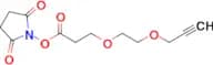 2,5-Dioxopyrrolidin-1-yl 3-(2-(prop-2-yn-1-yloxy)ethoxy)propanoate