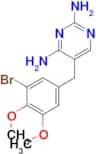 5-(3-Bromo-4,5-dimethoxybenzyl)pyrimidine-2,4-diamine