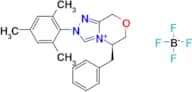 (R)-5-Benzyl-2-mesityl-2,5,6,8-tetrahydro-[1,2,4]triazolo[3,4-c][1,4]oxazin-4-ium tetrafluoroborate