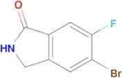 5-Bromo-6-fluoroisoindolin-1-one
