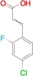 3-(4-Chloro-2-fluorophenyl)acrylic acid