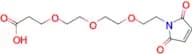 3-(2-(2-(2-(2,5-Dioxo-2,5-dihydro-1H-pyrrol-1-yl)ethoxy)ethoxy)ethoxy)propanoic acid