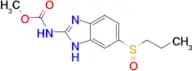 Methyl (6-(propylsulfinyl)-1H-benzo[d]imidazol-2-yl)carbamate