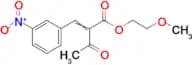2-Methoxyethyl 2-(3-Nitrobenzylidene)-3-oxobutyrate