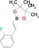 2-(2-Fluorostyryl)-4,4,5,5-tetramethyl-1,3,2-dioxaborolane