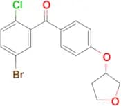 (S)-(5-Bromo-2-chlorophenyl)(4-((tetrahydrofuran-3-yl)oxy)phenyl)methanone