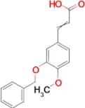 3-(3-(Benzyloxy)-4-methoxyphenyl)acrylic acid