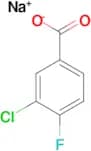 Sodium 3-chloro-4-fluorobenzoate