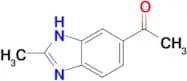 1-(2-methyl-1H-1,3-benzodiazol-6-yl)ethan-1-one