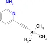6-((Trimethylsilyl)ethynyl)pyridin-2-amine