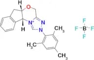 (5aS,10bR)-2-Mesityl-4,5a,6,10b-tetrahydro-2H-indeno[2,1-b][1,2,4]triazolo[4,3-d][1,4]oxazin-11-iu…