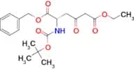 (S)-1-Benzyl 6-ethyl 2-((tert-butoxycarbonyl)amino)-4-oxohexanedioate