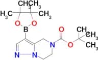 tert-butyl 3-(4,4,5,5-tetramethyl-1,3,2-dioxaborolan-2-yl)-4H,5H,6H,7H-pyrazolo[1,5-a]pyrazine-5-c…