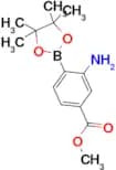 methyl 3-amino-4-(4,4,5,5-tetramethyl-1,3,2-dioxaborolan-2-yl)benzoate