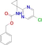 Benzyl N-[1-(5-chloropyrimidin-2-yl)cyclopropyl]carbamate