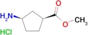 methyl (1S,3R)-3-aminocyclopentane-1-carboxylate hydrochloride