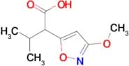 2-(3-methoxyisoxazol-5-yl)-3-methyl-butanoic acid