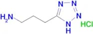 [3-(1H-tetrazol-5-yl)propyl]amine hydrochloride