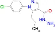 1-(4-Chlorophenyl)-5-propyl-1H-pyrazole-4-carboxylic acid hydrazide