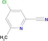 4-Chloro-2-cyano-6-methylpyridine